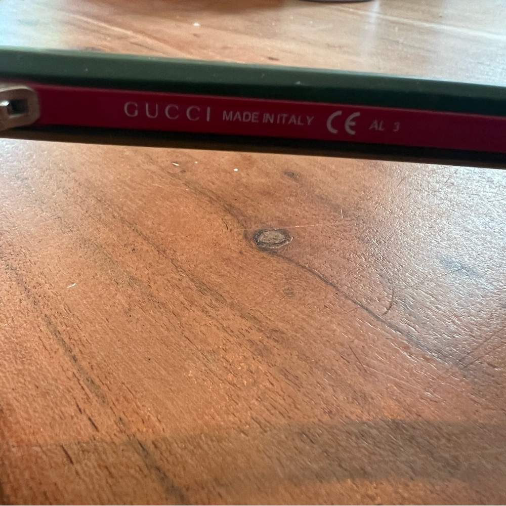 Gucci Black Sunglasses with Case - Picture 6 of 7